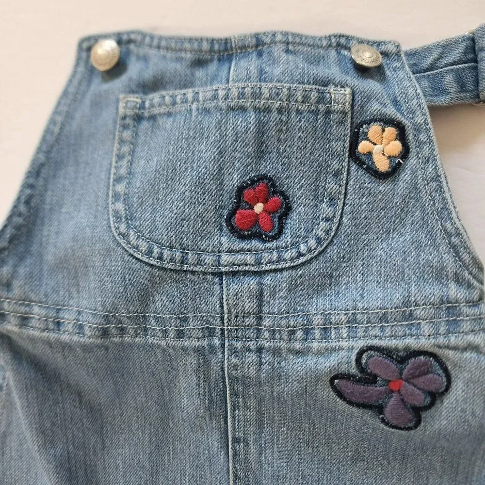 GAP Girls 18 - 24 Mths Denim Overalls‎